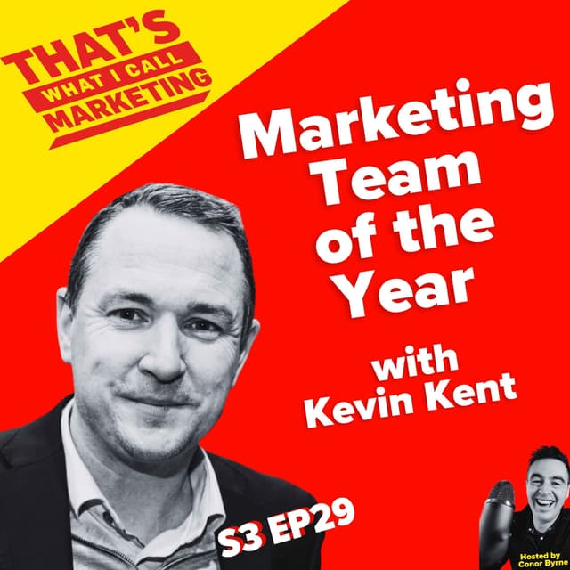 Marketing Team of the Year with Kevin Kent of Laya Healthcare