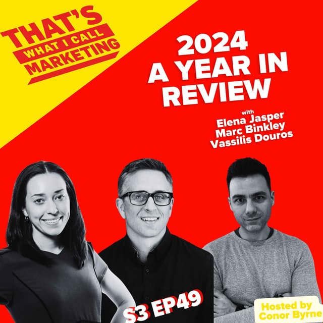 2024 A Year In Review with Elena Jasper, Marc Binkley & Vassilis Douros