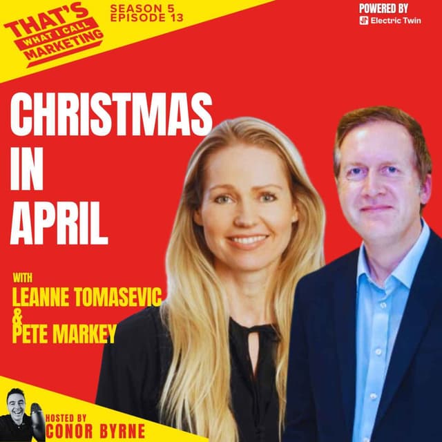 Christmas in April with Pete Markey & Leanne Tomasevic powered by Electric Twin